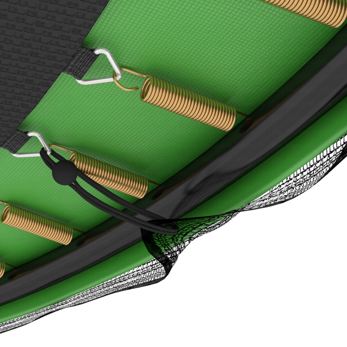 430cm Deluxe Sicherheitsnetz, außen, 12 Pfosten_5