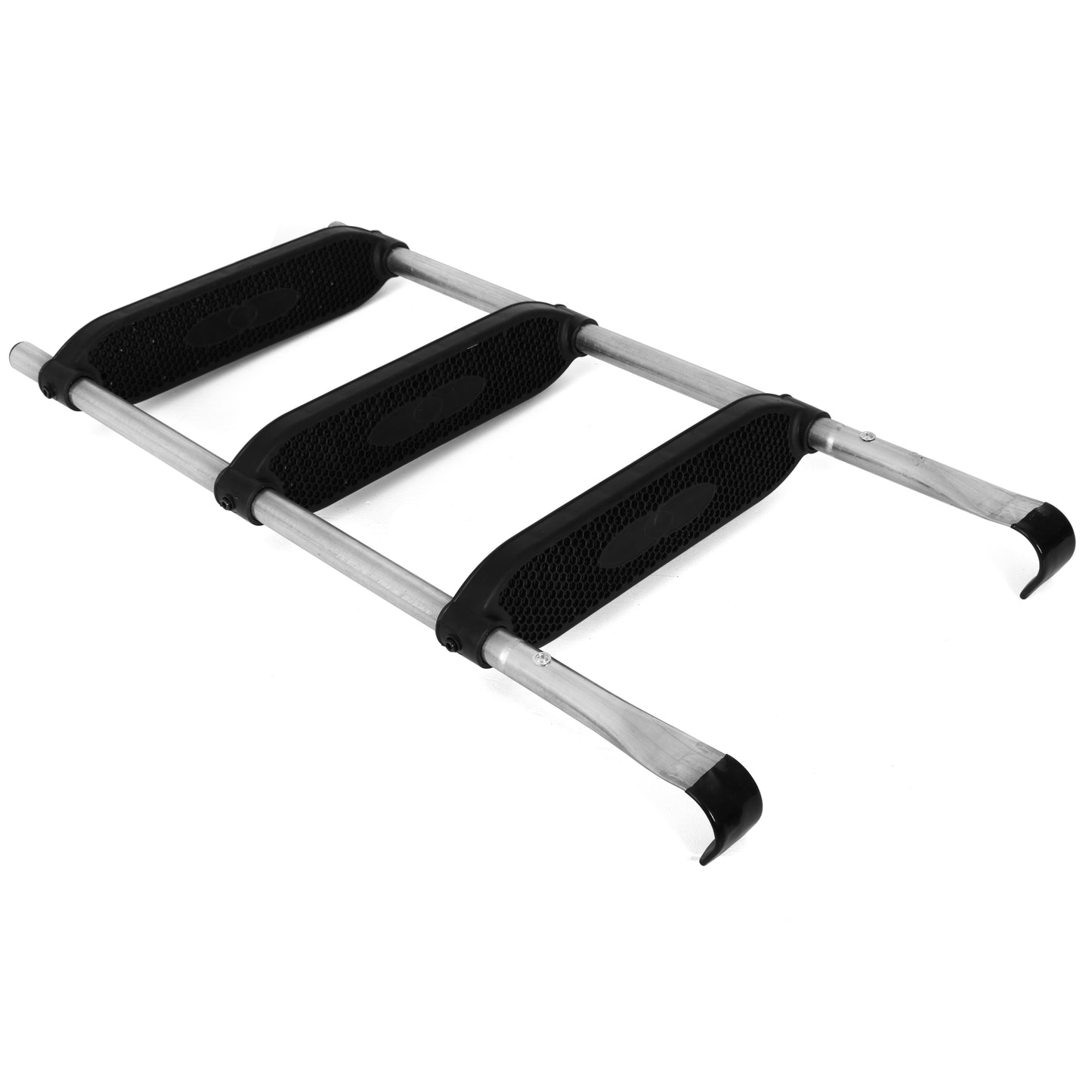 Klassik Trampolin-Leiter, 86cm, 3 Stufen, silber_2