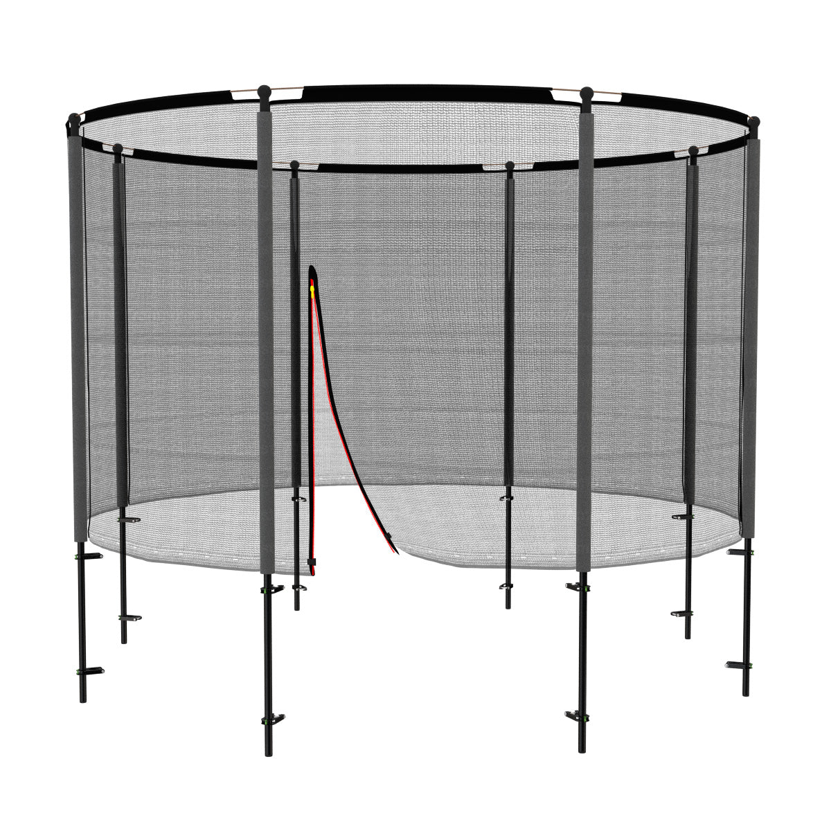 305cm Deluxe Sicherheitsnetz, außen, 8 Pfosten_1