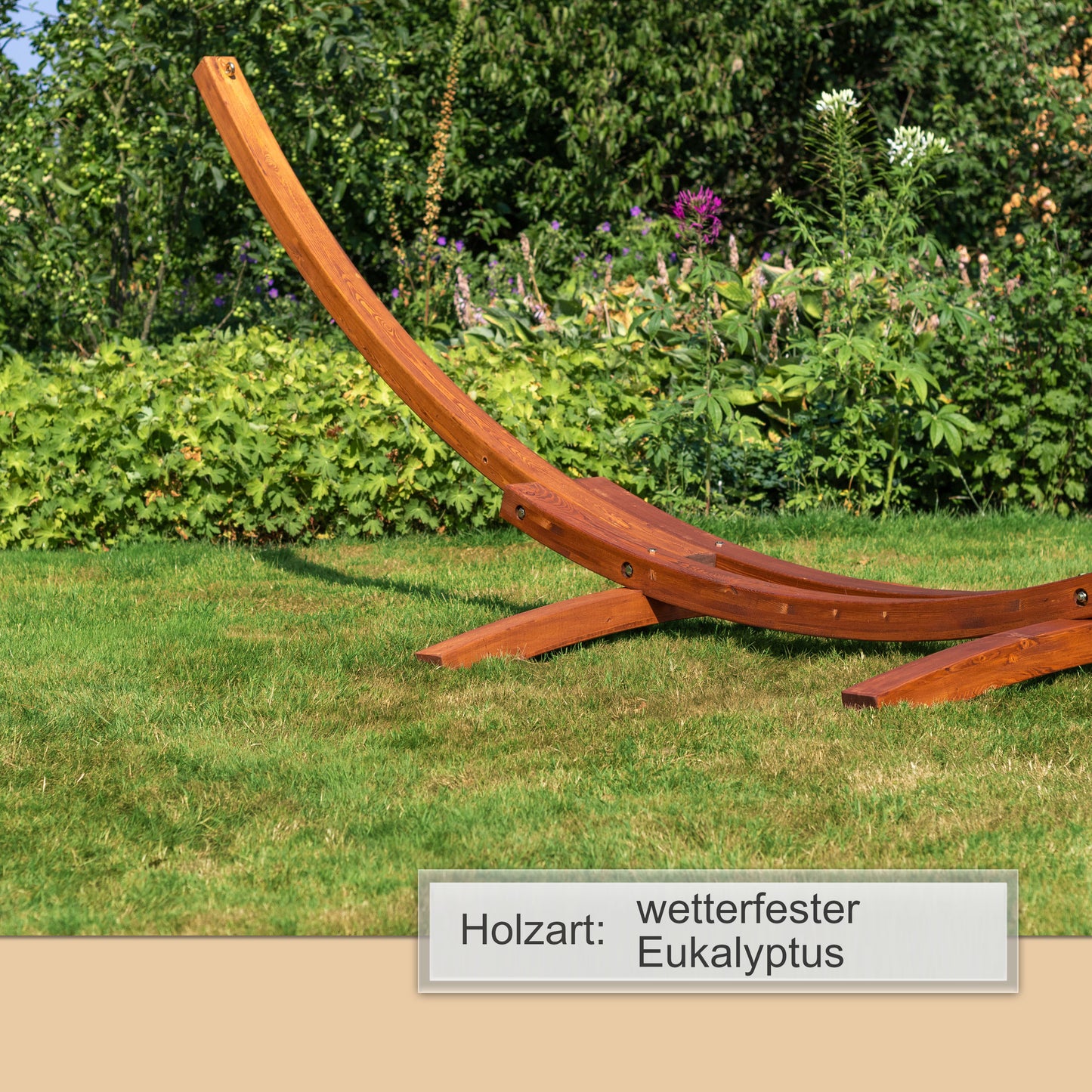 Hängemattengestell MADAGASKAR, 400x120x120 cm_4