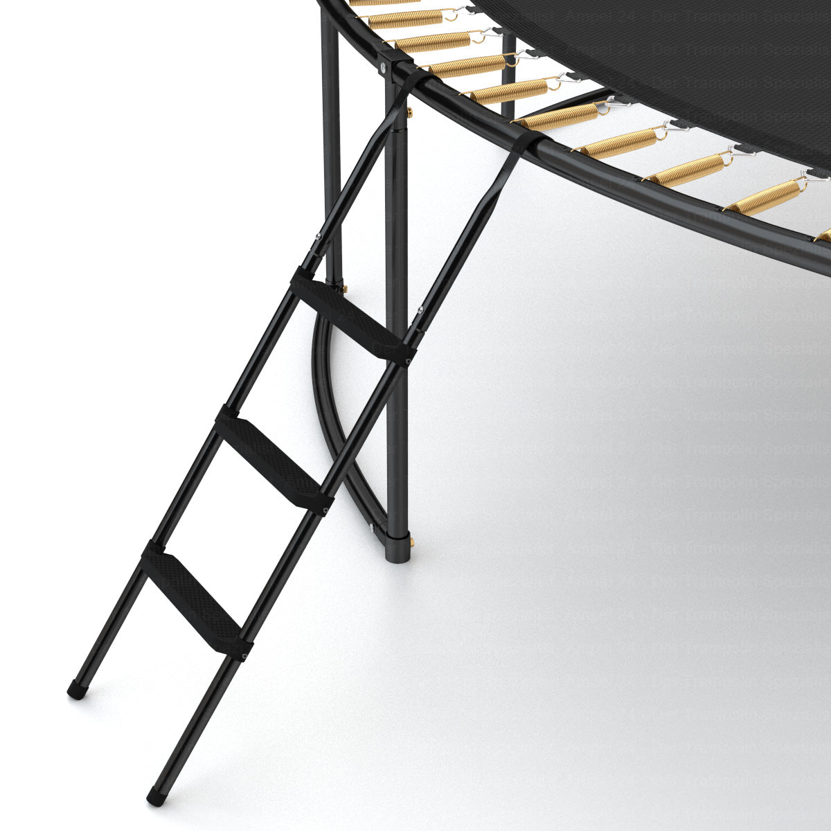 Deluxe Trampolin-Leiter, 110cm, 3 Stufen, schwarz_6