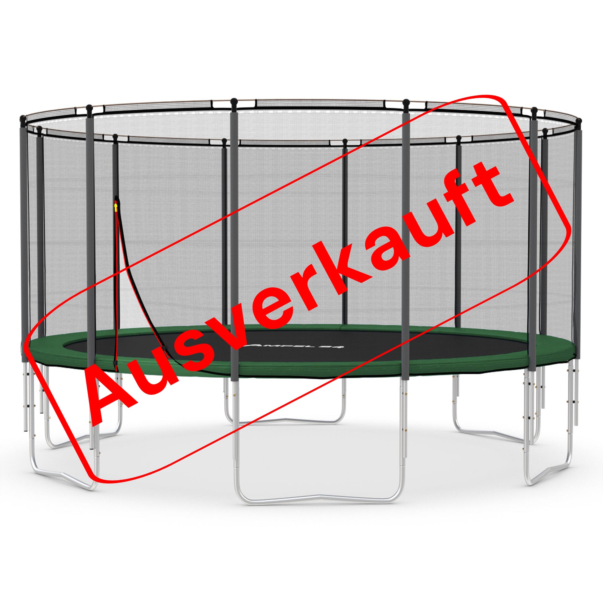 Klassik Trampolin Ø 430 cm (grün, bis 160 kg)_1