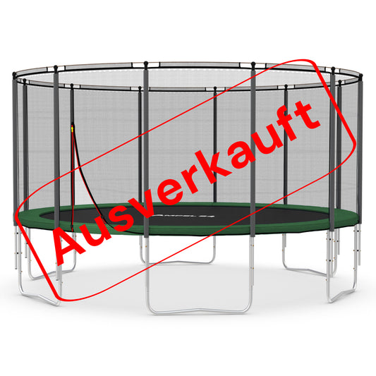 Klassik Trampolin Ø 430 cm (grün, bis 160 kg)_1