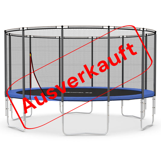 Klassik Trampolin Ø 430 cm (blau, bis 160 kg)_1
