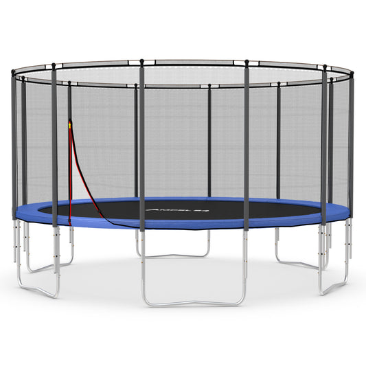 Klassik Trampolin Ø 430 cm (blau, bis 160 kg)_1