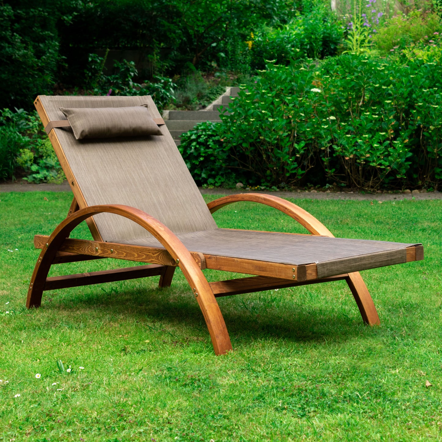 Liegestuhl KARIBIK, verstellbare Rückenlehne_2