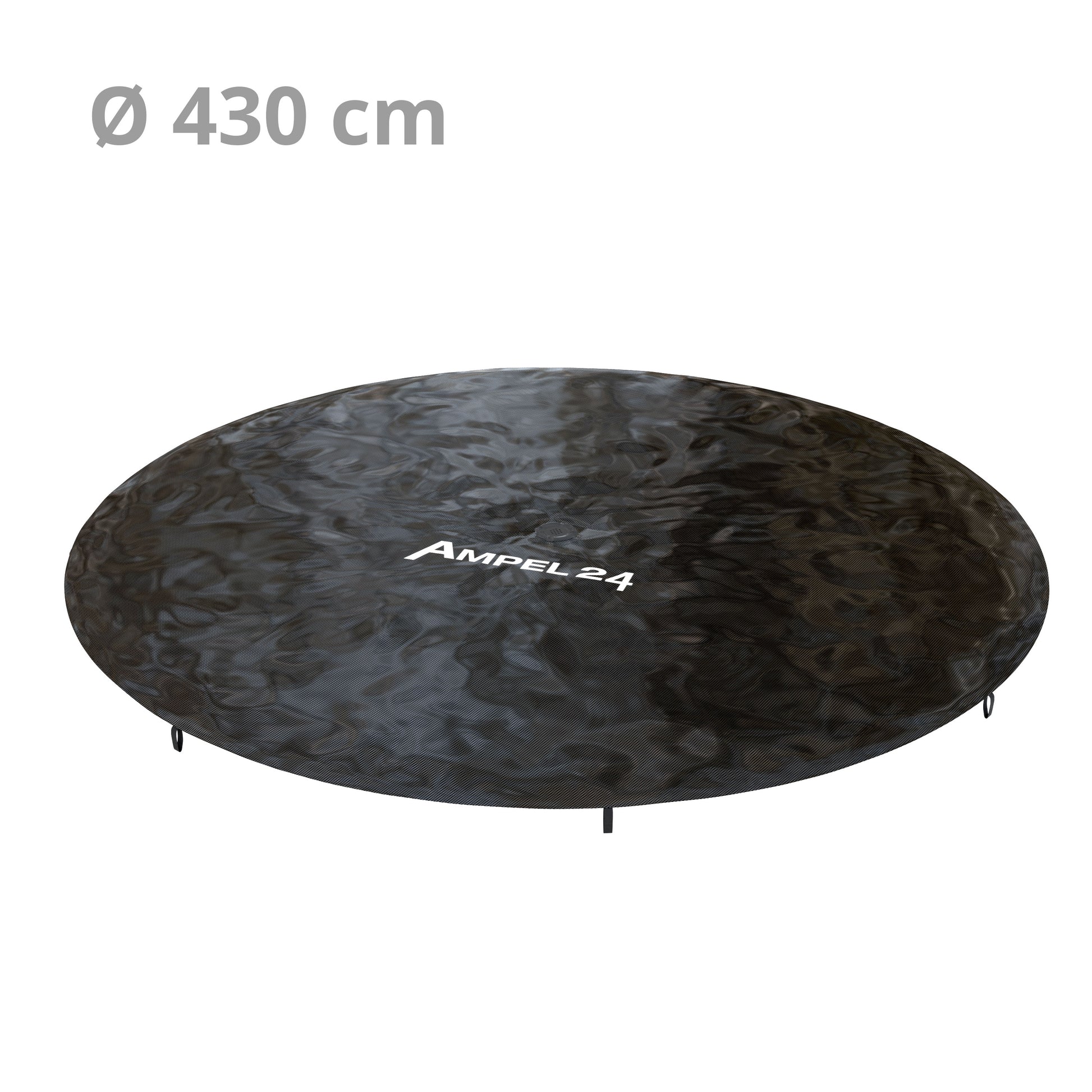 B-Ware 430cm Deluxe Abdeckplane, schwarz_1