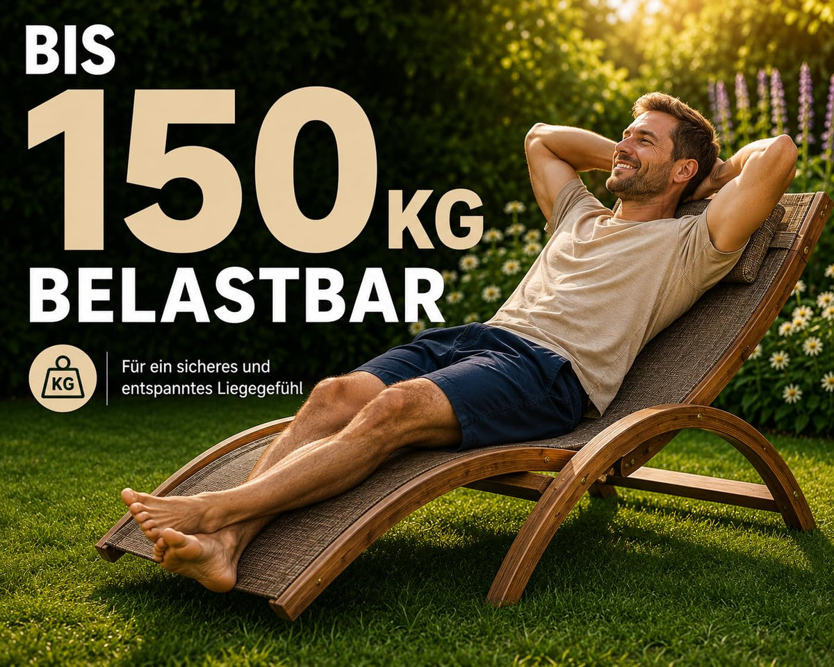 Komfortliege TROPICA, mit Kopfkissen_5