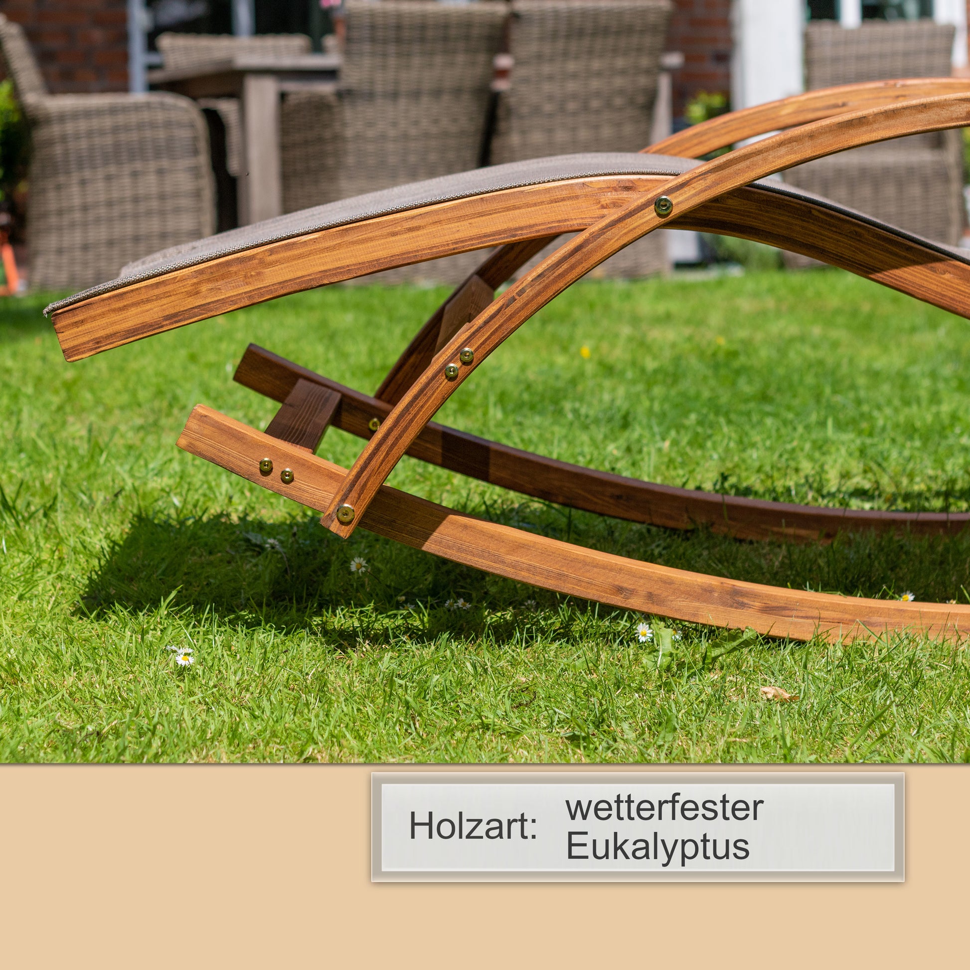 Schaukel - Liegestuhl RIO, mit Kopfkissen_3