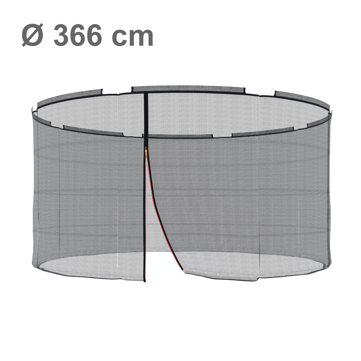 366cm Klassik Ersatznetz mit Ring, außen, 8 Pf_2