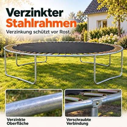 Klassik Trampolin Ø 305 cm (grün, bis 150 kg)_6