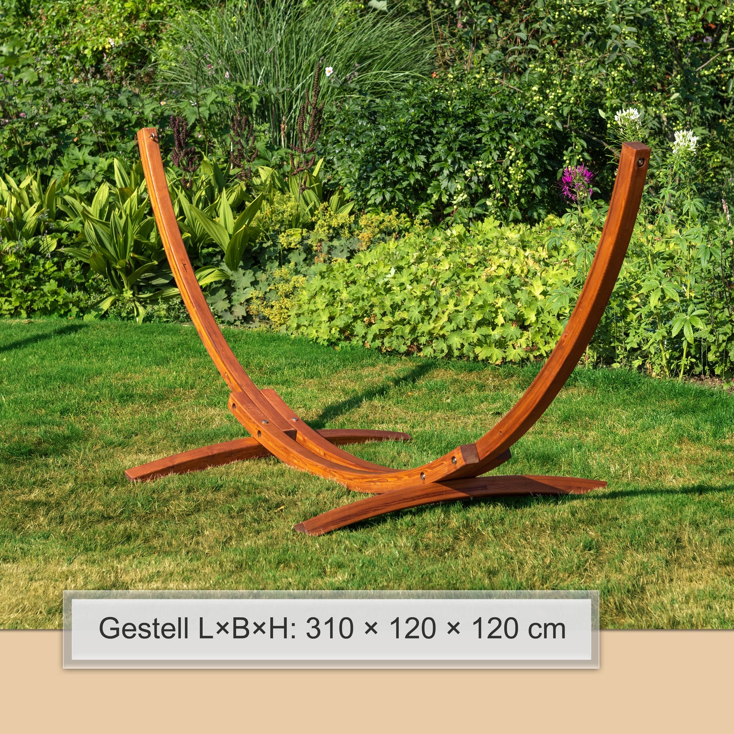 B-Ware Hängemattengestell MAURITIUS, 310x120x120 cm_3