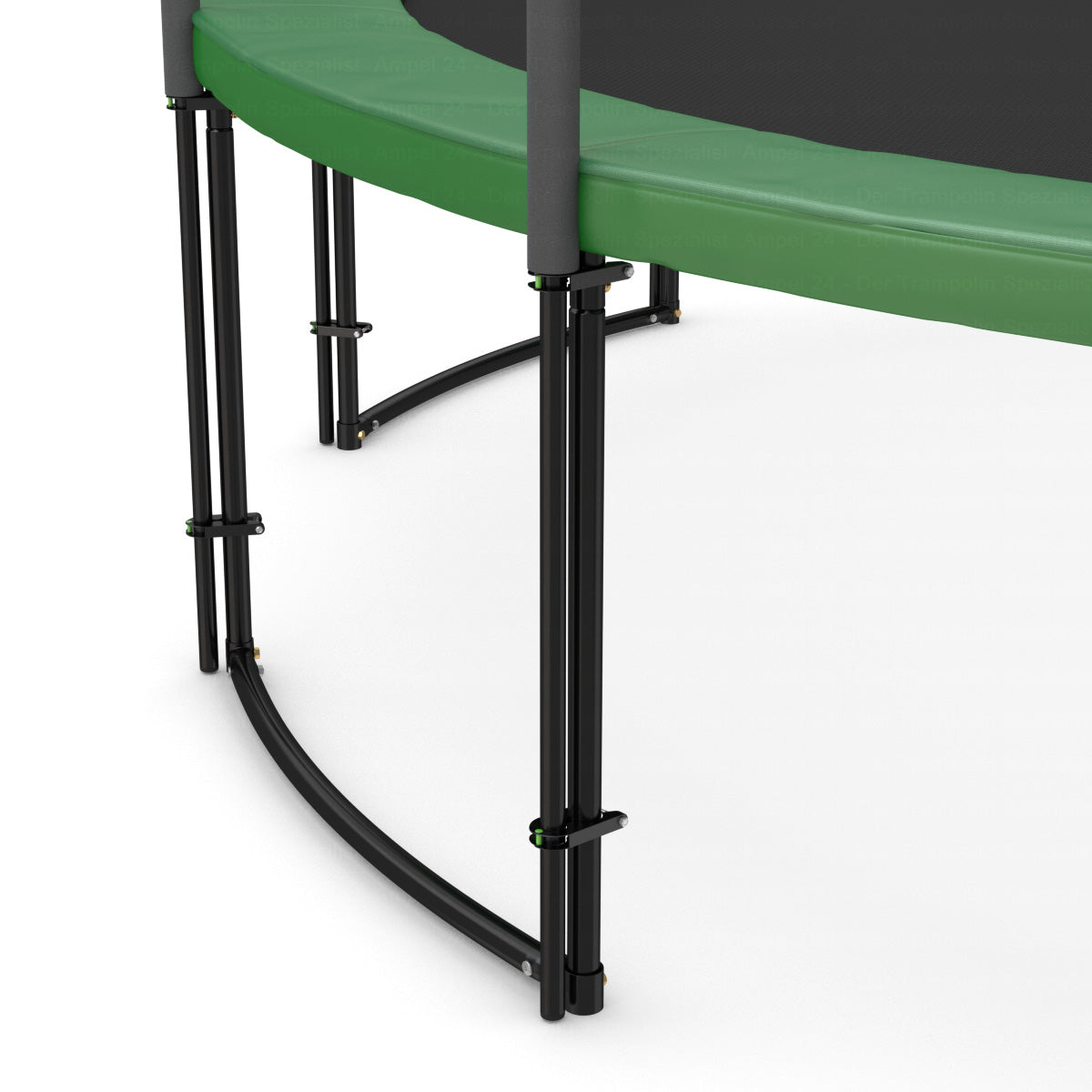12x Deluxe Metallschellen für Trampolin Netzpfosten_4