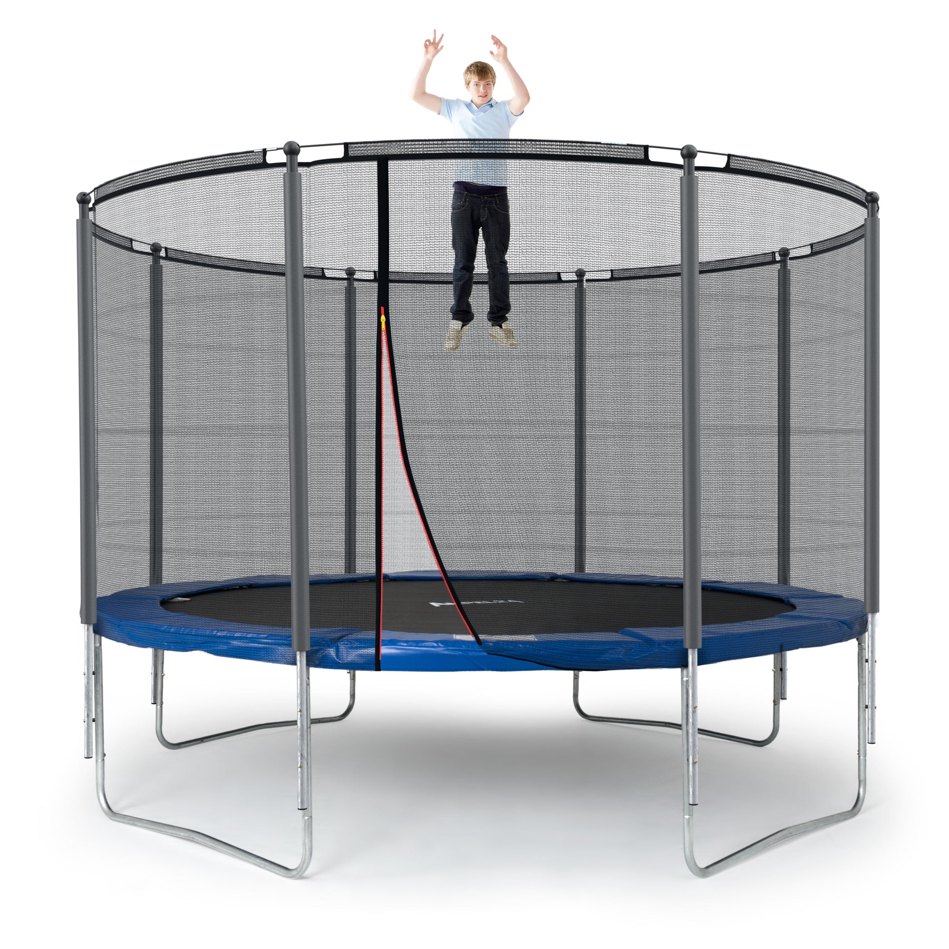 Klassik Trampolin Ø 366 cm (blau, bis 160 kg)_1